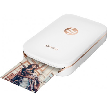 HP Sprocket Photo Printer - White