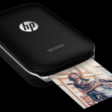 HP Sprocket Photo Printer-Black