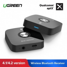 Ugreen 42 Wireless Bluetooth Receiver 35MM Aux receiver Audio Stereo Music Receiver Bluetooth Audi