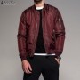 2019 ZANZEA Mens Clothing Men Zip-up Long Sleeve Bomber Baseball Coat Jackets Casual Loose Biker Jac