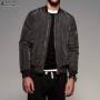 2019 ZANZEA Mens Clothing Men Zip-up Long Sleeve Bomber Baseball Coat Jackets Casual Loose Biker Jac