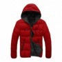 2018 Winter Thick Cotton Warm Outwear Parka Winter Jacket Men Hooded Collar Coat Mens Warm Down Casu