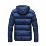 2018 Winter Thick Cotton Warm Outwear Parka Winter Jacket Men Hooded Collar Coat Mens Warm Down Casu