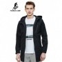 Pioneer Camp new arrival long mens jackets coat brand clothing hooded coat for men quality male wind