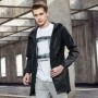 Pioneer Camp new arrival long mens jackets coat brand clothing hooded coat for men quality male wind