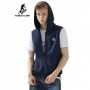 Pioneer Camp hooded Vest men brand clothing casual solid waistcoat male top quality sleeveless jacke