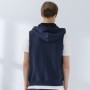 Pioneer Camp hooded Vest men brand clothing casual solid waistcoat male top quality sleeveless jacke